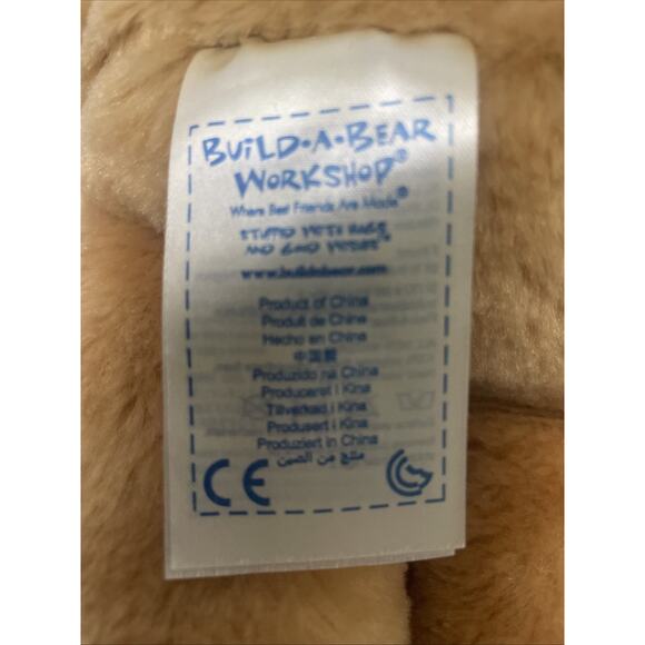 Build-A-Bear Brown Tan Teddy Bear Plush 16" Stuffed Animal Toy BAB Workshop - Picture 5 of 10